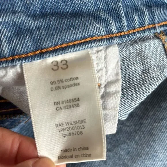 Unpublished Rae High Rise Straight Leg Jeans - Picture 10 of 12